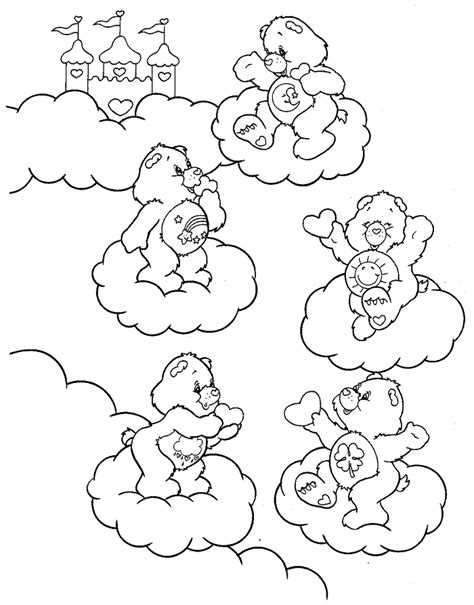 care bears coloring pages  coloring kids coloring kids