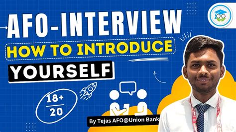 How To Introduce Yourself Ibps Afo Interview Preparation 2024 Hr Question Part 1 Youtube