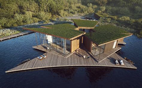 une maison d architecte posée sur l eau planete deco a homes world architecte maison d eau