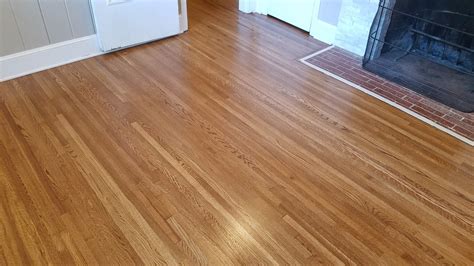 Bona Early American On 1 12 White Oak Hardwood Floors In Charlottenc