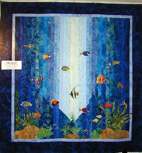 Pin By Csundberg On Quilts ~ 1 Seascape Quilts Ocean Quilt