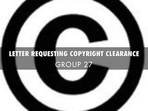 Letter Requesting Copyright Clearance By Anaescuderoe