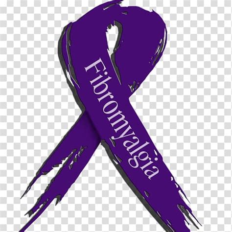 Fibromyalgia Awareness Ribbon Chronic Condition Chronic Pain Purple