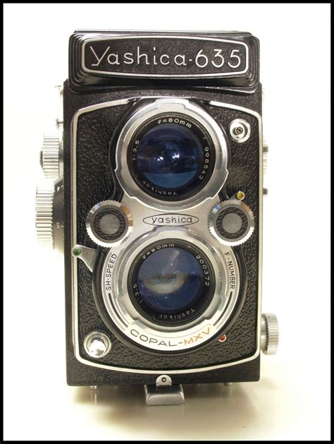 Yashica 635 Camera Rare Vintage Working 1950s Dual Format Etsy