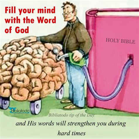 Fill Your Mind With The Word Of God En Con 807 Christian Pictures