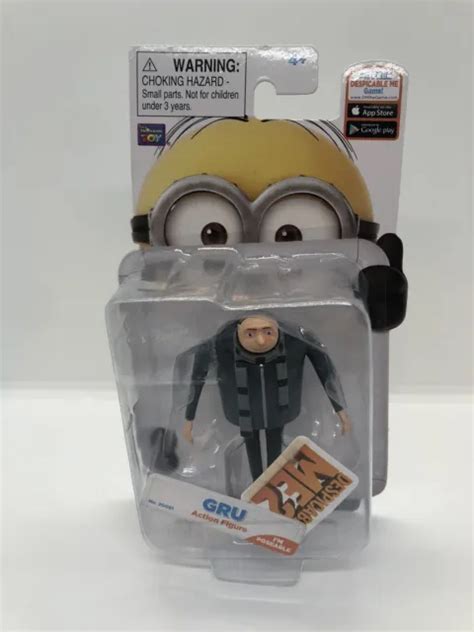 Despicable Me 2 Movie Minion Gru Poseable 3 Figures Thinkway Toys 24