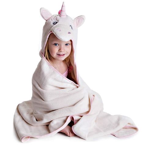Unicorn Hooded Towel For Kids Littletinkers World