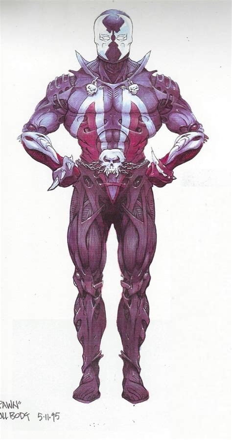 Daily Spawn Archive On Twitter Spawn Suit Concept Art For Spawn The Movie Art By