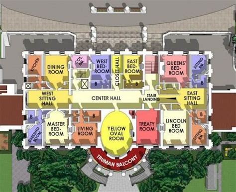 White House Floor Plan Edrawmax Images And Photos Finder