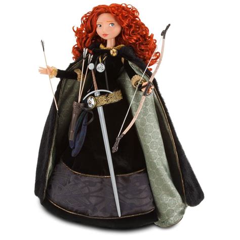 Fashion And Action Brave Gorgeous Merida Disney Princess Collectors Doll