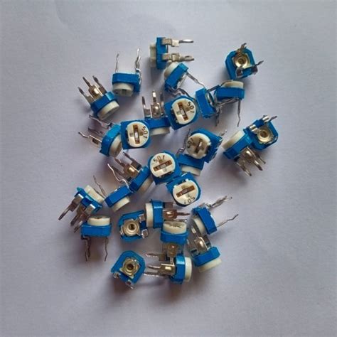 Jual Vr 500 Ohm Variabel Resistor 501 Trimpot Trimmer Per 10pcs Di