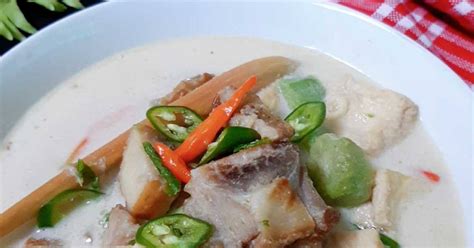 Sambal ikan tongkol pedas maknyusподробнее. Resep Mangut Ikan Pari Asap Tahu Terong oleh Arum Yusia ...