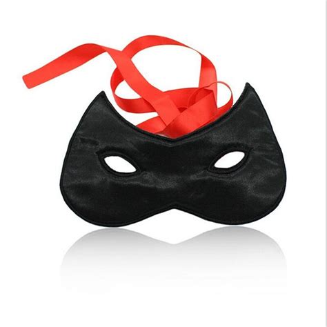 Adult Games Fetish Satin Ribbon Blindfold Mask Sexy Eye Mask Flirt