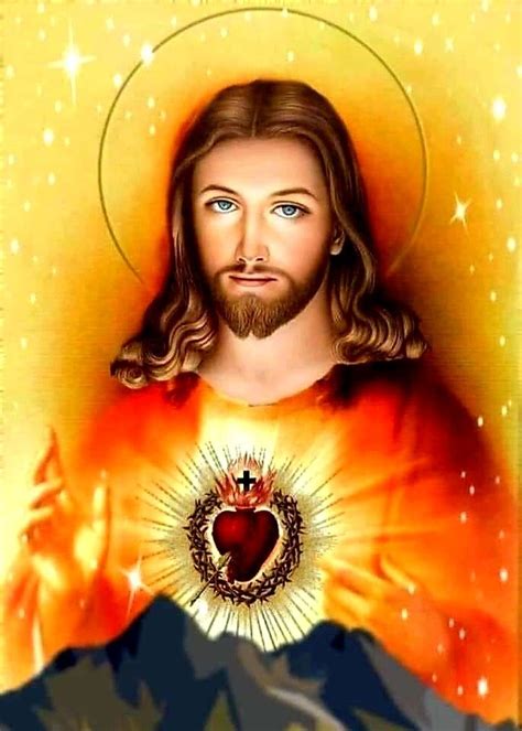 Sagrado Corazón De Jesús Em 2020 Arte Jesus Fotos De Jesus Cristo
