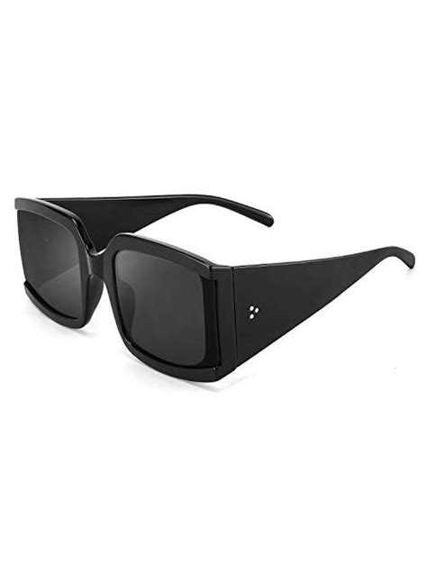buy feisedy vintage shades oversized luxury square sunglasses thick eyewear frame men women