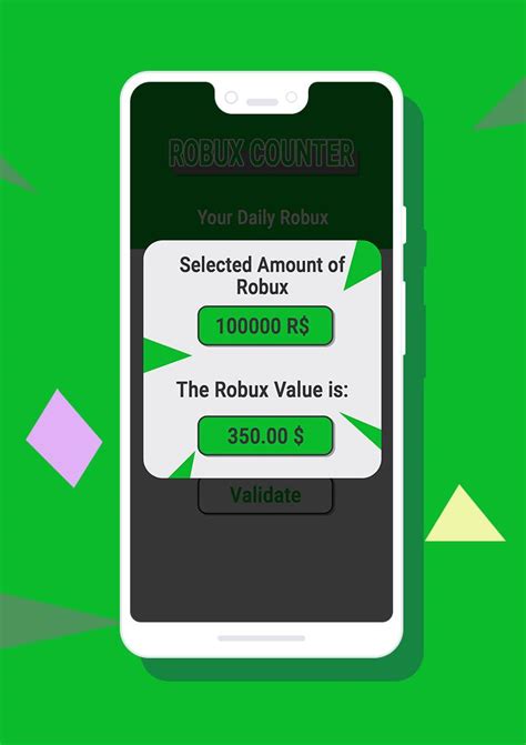 Free Robux For Roblox Calculator Validator Para Android