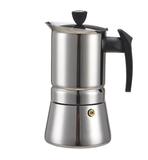 Generic 100 Ml 2 Cup Stainless Steel Moka Stovetop Espresso Maker