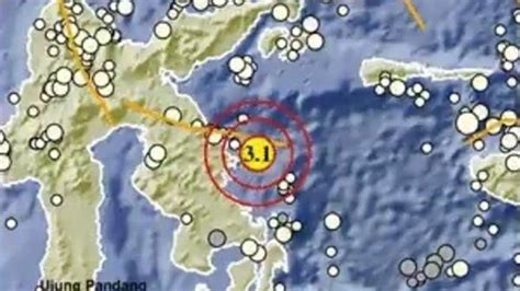 Gempa Bumi Terkini Selasa Februari Pusat Guncangan Di Laut