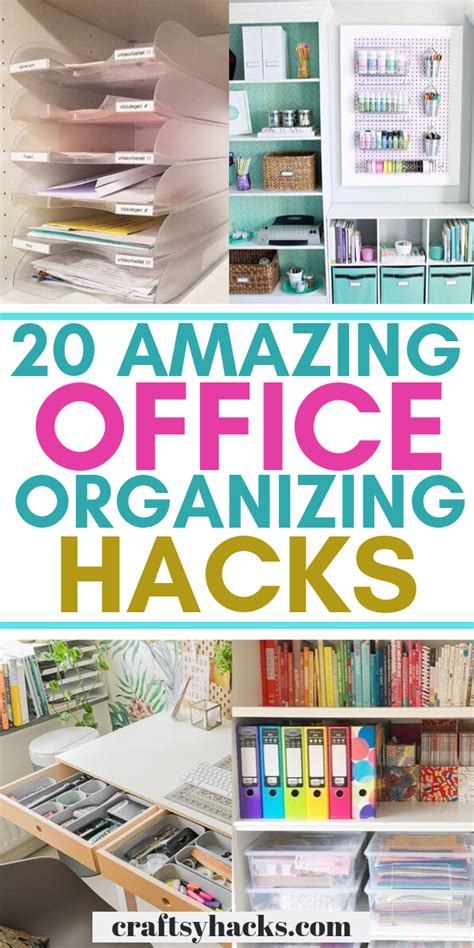 Organize Desk With These Organization Hacks Become More Productive