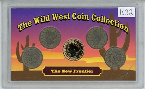 Us The Wild West Coin Collection Set Of 5 Liberty Head V Nickels