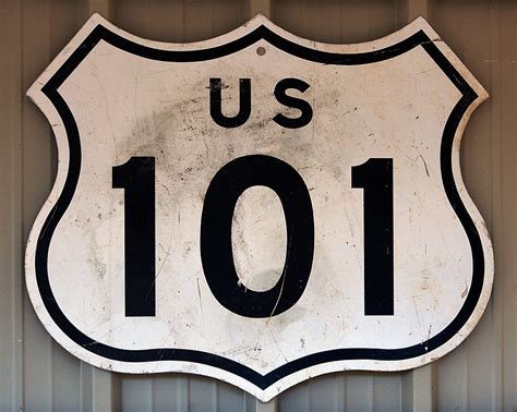 California U S Highway 101 Aaroads Shield Gallery
