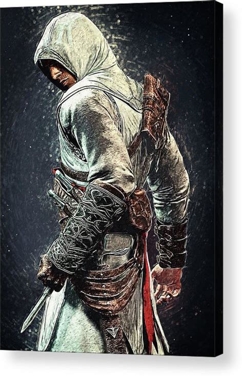 Assassins Creed Altair Acrylic Print By Zapista Ou