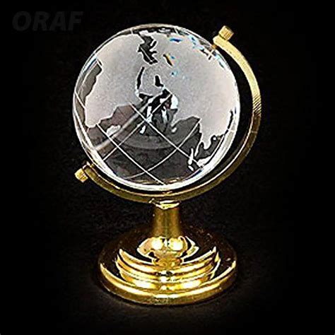 Buy Round Earth Globe Office Clear Cute Crystal World Map Paperweight Stand