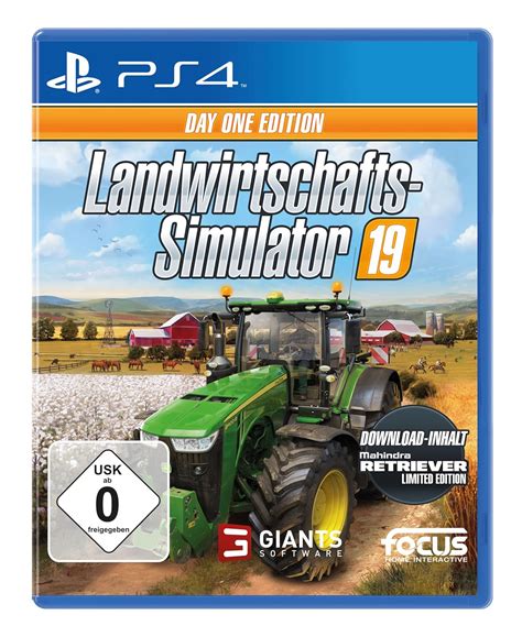 Landwirtschafts Simulator 19 Day One Edition Playstation 4 Exkl Bei