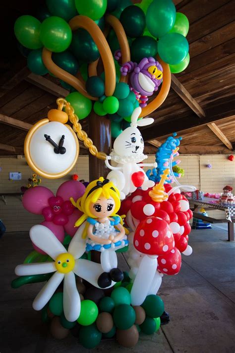 Alice In Wonderland Balloon Sculpture By Lea Beck Aliceinwonderland