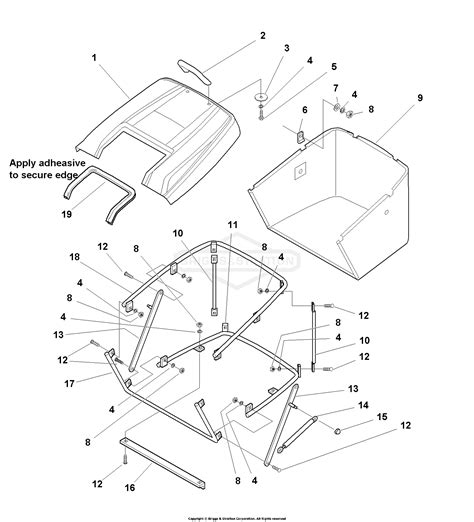 Simplicity 1693583 Baron 18hp Hydro Parts Diagram For Hopper Group