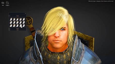 Black Desert Online Warrior Character Creation Youtube