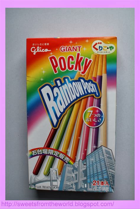 World Of Sweets Giant Pocky Rainbow