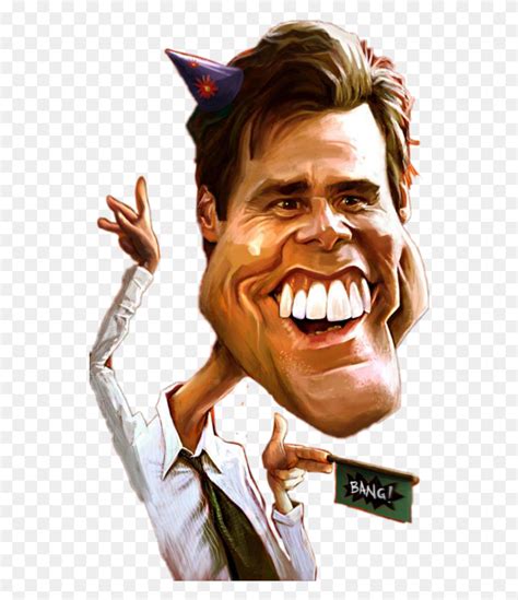 Jim Carrey Drawing Funny Jim Carrey Mad Caricatura Face Person Human