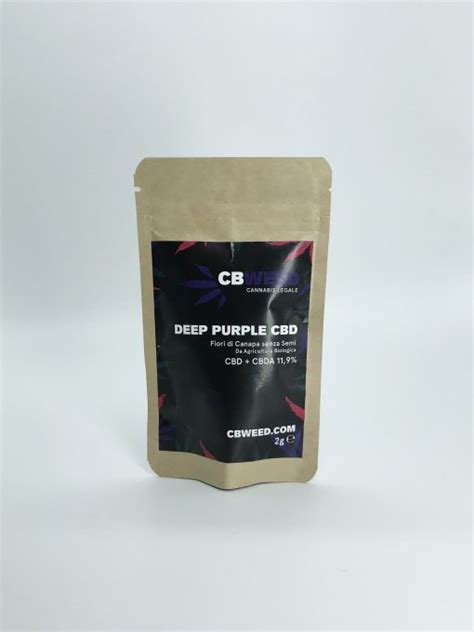 Deep Purple Cbweed 2g Weed You Cannabis Legale Shop Online
