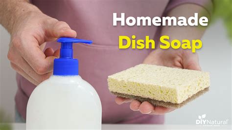 Homemade Dish Soap Simple And Effective Natural Diy Dish Soap Recipe