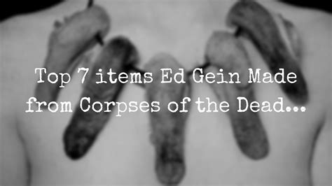 Edward Theodore Gein Popularly Known As Ed Gein Was A Serial Killer