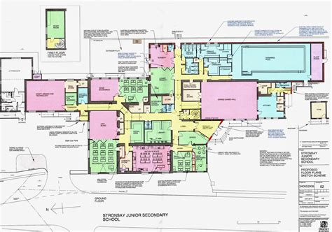 High School Building Floor Plans