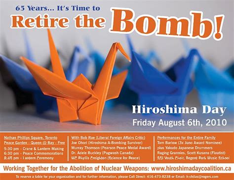 1 day ago · hiroshima day was observed on august 6 to mark the anniversary of two atom bombs dropped on hiroshima and nagasaki on this day. Event archives
