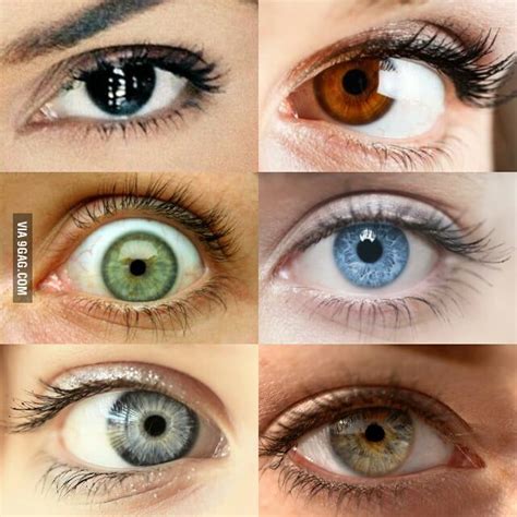 What Is Your Favourite Eye Colour Black Brown Green Blue Grey Or