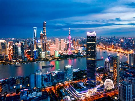 Shanghai Night View Picture And Hd Photos Free Download On Lovepik