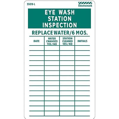 Whether you are looking for essay, coursework, research, or term paper help, or help with any other assignments, someone is always available to help. Eye Wash Station Checklist +Spreadsheet : Inspection Tag - Front-Emergency Shower & Eye Wash ...