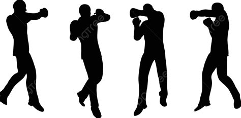 الملاكم رجل أعمال ناقلات صورة ظلية مقاتل معزول boxing المتجه مقاتل معزول ملاكمة png والمتجهات