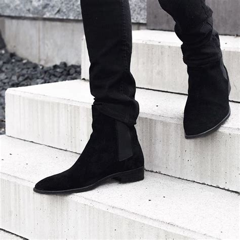 The chelsea boot's simple design lends itself to all situations—slip into a tan, suede pair for weekend errands, or slide into a black leather pair for your next a light colored suede chelsea boot can add timeless style to any outfit. 35 best images about Carl Antonio Showroom on Pinterest ...