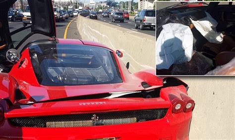 Mechanic Wrecks Rare 1m Ferrari Enzo By Spinning Out Of Control On