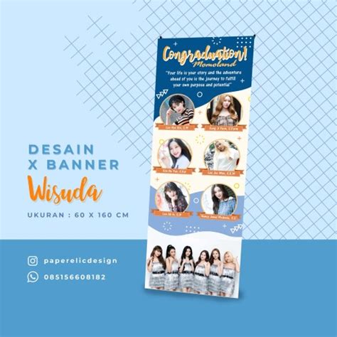 Jual Desain Banner Wisuda Xbanner Wisuda Banner Sidang Banner