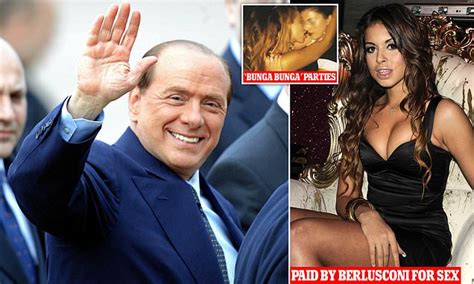 What Were Silvio Berlusconis Bunga Bunga Sex Parties Daily Mail Online