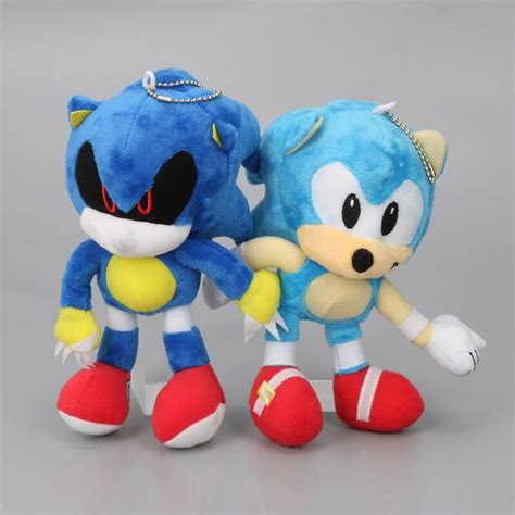 Exclusive Sonic The Hedgehog 18cm 7 Sonic Plush Toys Metal Sonic