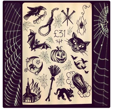 Pin By Fernanda Espinoza On Ink Spooky Tattoos Halloween Tattoos