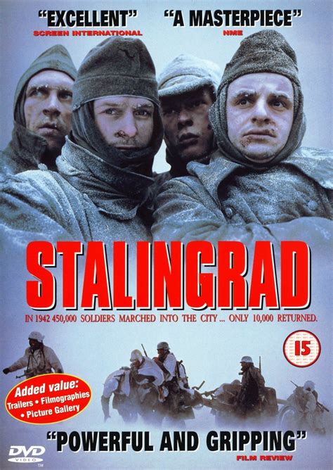 This is a film that will definitely appeal to war film enthusiasts and it's truly a standout picture in terms of its scope and execution. Stalingrad is a 1993 war drama film directed by Joseph ...