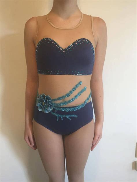 Custom Dance Costume Dance Costumes High Neck Bikinis Custom Dance Costumes